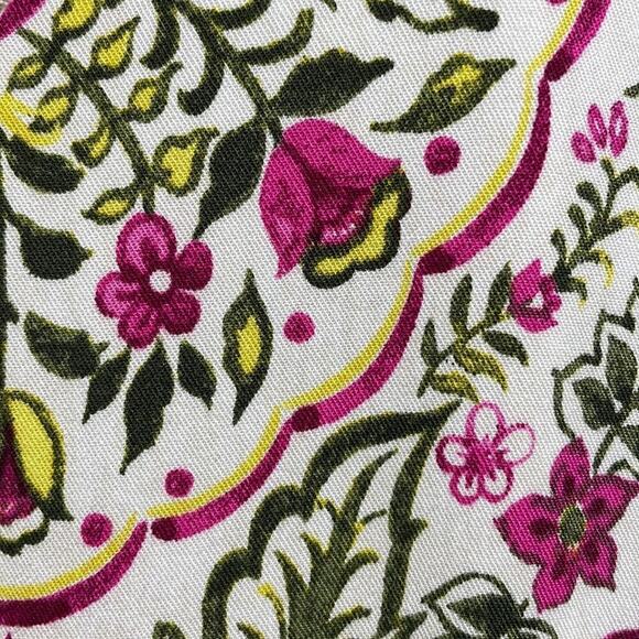 Torrid Dress Floral Keyhole Flowy White Pink Size 1X - Picture 9 of 15